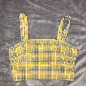 Cute patterned crop top